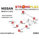K11 (92-02) STRONGFLEX - 281205B: Rear lower arm - rear bush | race-shop.si