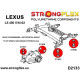 LS400 II UCF20 94-00 STRONGFLEX - 216253B: Rear crossmember bush kit | race-shop.si