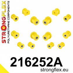 STRONGFLEX - 216252A: Rear suspension bush kit SPORT