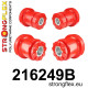 III (05-12) STRONGFLEX - 216249B: Rear beam bush kit | race-shop.si