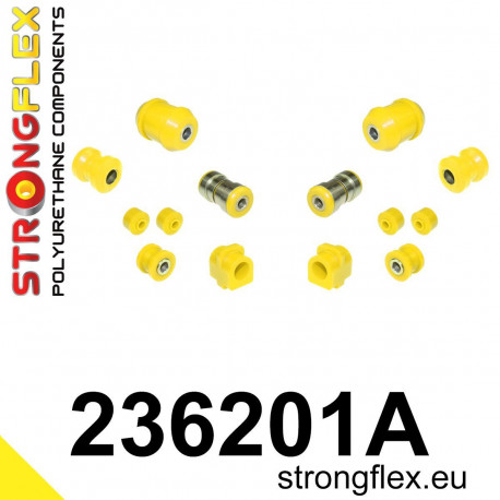 940 (90-98) STRONGFLEX - 236201A: Front suspension bush kit SPORT | race-shop.si