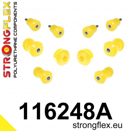 Poliuretanski silent bloki STRONGFLEX - 116248A: Front suspension bush kit SPORT | race-shop.si