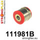 Poliuretanski silent bloki STRONGFLEX - 111981B: Rear control arm - inner bush | race-shop.si