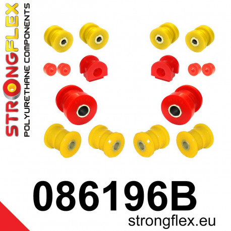 DC2 Type R (97-01) STRONGFLEX - 086196B: Front suspension bush kit | race-shop.si