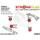 CRX (88-91) STRONGFLEX - 081159A: Engine mount inserts front SPORT | race-shop.si