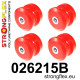 B4 (92-96) Quattro STRONGFLEX - 026215B: Rear subframe bush kit | race-shop.si