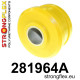 Poliuretanski silent bloki STRONGFLEX - 281964A: Front lower arm - rear bush SPORT | race-shop.si