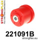 Ibiza II (93-02) STRONGFLEX - 221091B: Rear beam bush 57mm | race-shop.si