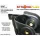 Poliuretanski silent bloki STRONGFLEX - 221076A: Front wishbone rear bush SPORT | race-shop.si