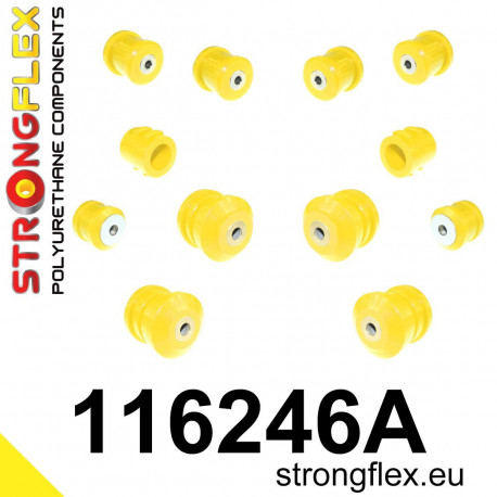 Poliuretanski silent bloki STRONGFLEX - 116246A: Front suspension bush kit SPORT | race-shop.si