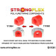 Poliuretanski silent bloki STRONGFLEX - 111964B: Front anti roll bar bush | race-shop.si