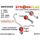 Poliuretanski silent bloki STRONGFLEX - 111964B: Front anti roll bar bush | race-shop.si