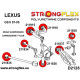 II (97-05) STRONGFLEX - 216245A: Rear suspension bush kit SPORT | race-shop.si