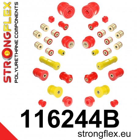 Poliuretanski silent bloki STRONGFLEX - 116244B: Full suspension bush kit | race-shop.si