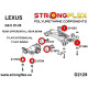 II (97-05) STRONGFLEX - 211917A: Rear differential – rear bush SPORT | race-shop.si