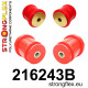 Poliuretanski silent bloki STRONGFLEX - 216243B: Rear subframe bush kit | race-shop.si