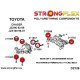 Poliuretanski silent bloki STRONGFLEX - 216243B: Rear subframe bush kit | race-shop.si