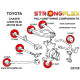 JZX100 (96-01) STRONGFLEX - 211844B: Rear track control arm Inner bush | race-shop.si
