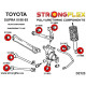 Supra III (86-93) STRONGFLEX - 216238B: Rear suspension bush kit | race-shop.si