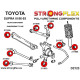 Supra III (86-93) STRONGFLEX - 211906A: Rear upper arm bush SPORT | race-shop.si