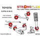 Supra III (86-93) STRONGFLEX - 211900A: Front shock absorber bush SPORT | race-shop.si