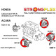 Poliuretanski silent bloki STRONGFLEX - 081253A: Gearbox insert mount SPORT | race-shop.si
