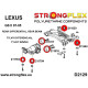 I (99-05) STRONGFLEX - 216234B: Rear beam bush kit | race-shop.si