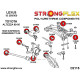 I (99-05) STRONGFLEX - 216233B: Rear suspension bush kit | race-shop.si