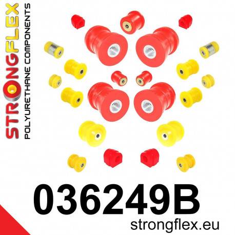 Poliuretanski silent bloki STRONGFLEX - 036249B: Suspension bush kit | race-shop.si