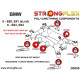 Poliuretanski silent bloki STRONGFLEX - 036249B: Suspension bush kit | race-shop.si