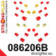 V SH 96-01 STRONGFLEX - 086206B: Suspension polyurethane bush kit | race-shop.si