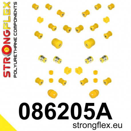 V 96-01 STRONGFLEX - 086205A: Suspension polyurethane bush kit SPORT | race-shop.si