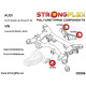 Poliuretanski silent bloki STRONGFLEX - 021924A: Rear diff mount - front bush SPORT | race-shop.si