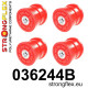 X5 E53 99-06 STRONGFLEX - 036244B: Rear subframe bush kit | race-shop.si