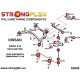 Poliuretanski silent bloki STRONGFLEX - 286218B: Full suspension bush kit | race-shop.si