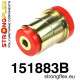 Thalia I / Symbol / Clio (Sedan / Symbol / Classic / 4 Puertas) / Citius (99-08) STRONGFLEX - 151883B: Rear beam bush | race-shop.si