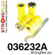 E114 1500 - 2002 (62-77) STRONGFLEX - 036232A: Rear trailing arm bush kit eccentric SPORT | race-shop.si