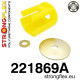 Poliuretanski silent bloki STRONGFLEX - 221869A: Lower engine mount insert SPORT | race-shop.si