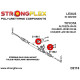 I (99-05) STRONGFLEX - 211842A: Steering rack mount bush SPORT | race-shop.si
