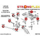 Poliuretanski silent bloki STRONGFLEX - 211833A: Rear upper arm - rear bush SPORT | race-shop.si