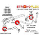 Poliuretanski silent bloki STRONGFLEX - 031851A: Front anti roll bar bush SPORT | race-shop.si