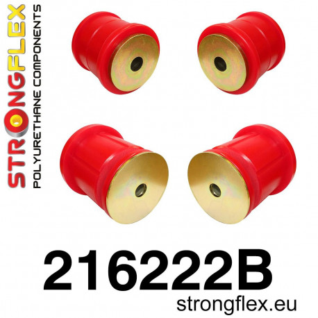 Poliuretanski silent bloki STRONGFLEX - 216222B: Rear beam bush kit | race-shop.si