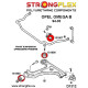 B FL (99-03) STRONGFLEX - 131805B: Front lower wishbone front bush | race-shop.si
