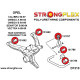 Calibra (89-97) STRONGFLEX - 136218B: Full suspension bush kit | race-shop.si