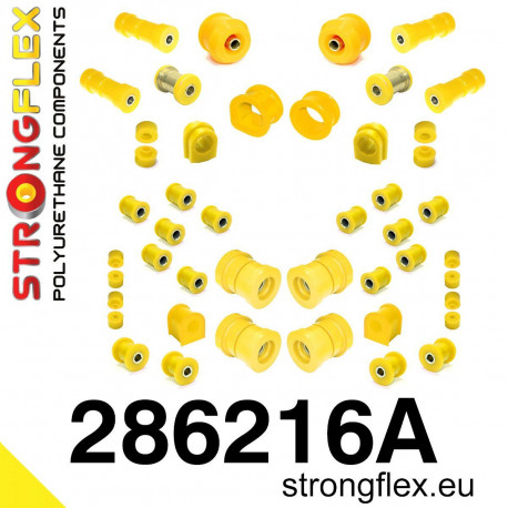 R32 (89-94) STRONGFLEX - 286216A: Full suspension bush kit R32 SPORT | race-shop.si