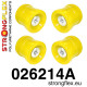C6 (04-11) Quattro & Allroad STRONGFLEX - 026214A: Rear subframe bush kit SPORT | race-shop.si