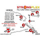 IV (92-96) STRONGFLEX - 086204B: Full suspension bush kit | race-shop.si