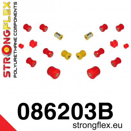 IV (92-96) STRONGFLEX - 086203B: Rear suspension bush kit | race-shop.si