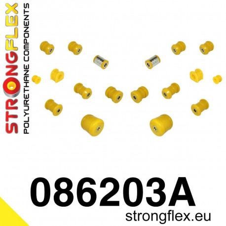 IV (92-96) STRONGFLEX - 086203A: Rear suspension bush kit SPORT | race-shop.si
