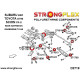 FR-S (12-) STRONGFLEX - 276193B: Rear suspension bush kit | race-shop.si
